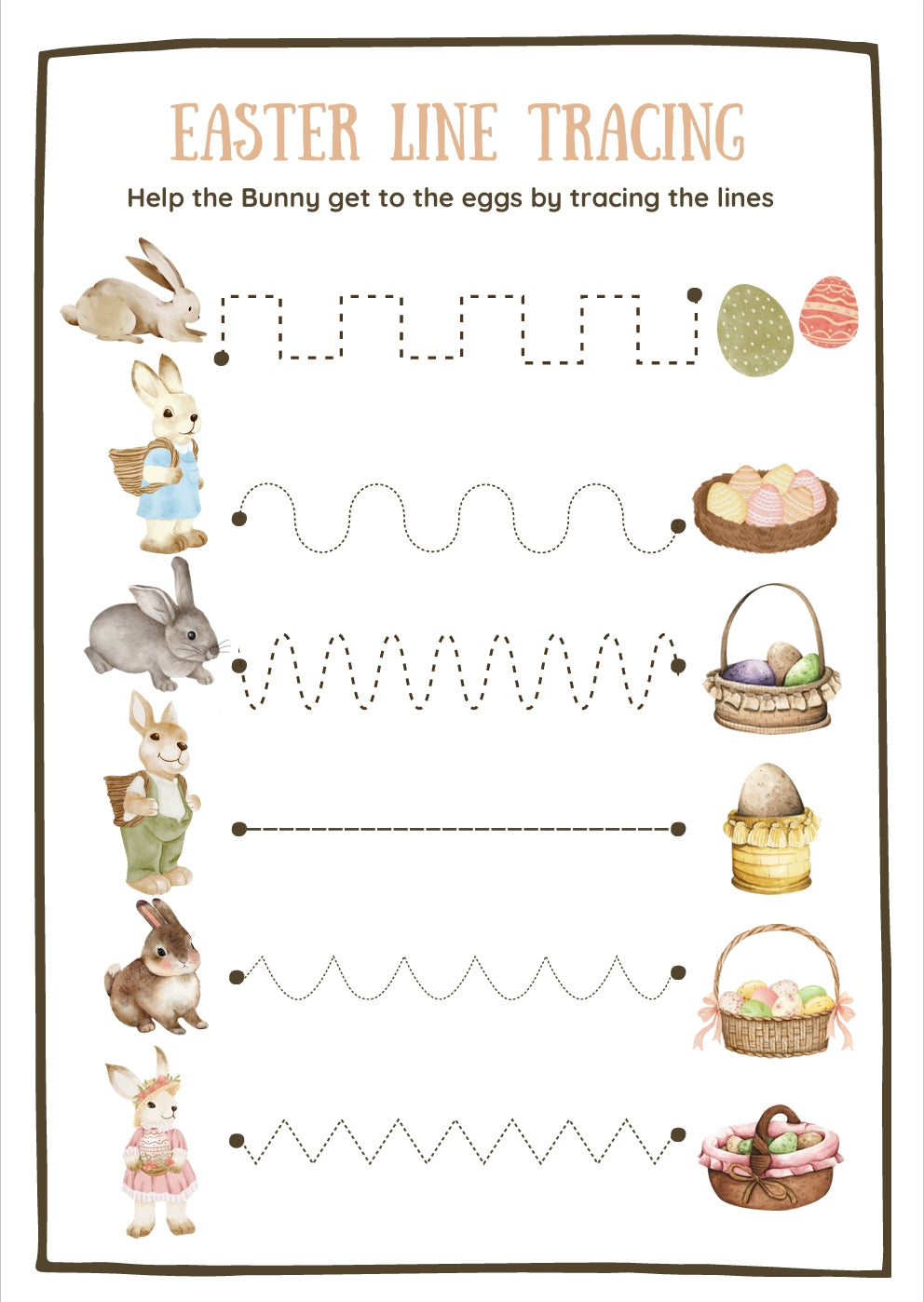 Easter Activity Kids + Easter Coloring Book