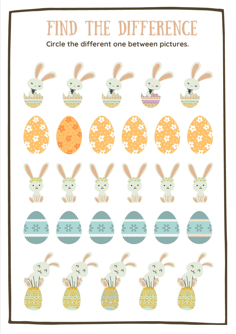 Easter Activity Kids + Easter Coloring Book