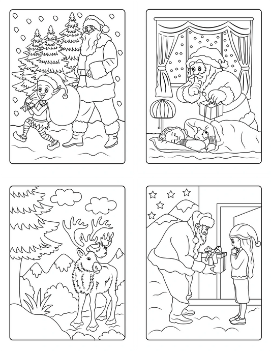 FREE CHRISTMAS COLORING BOOK